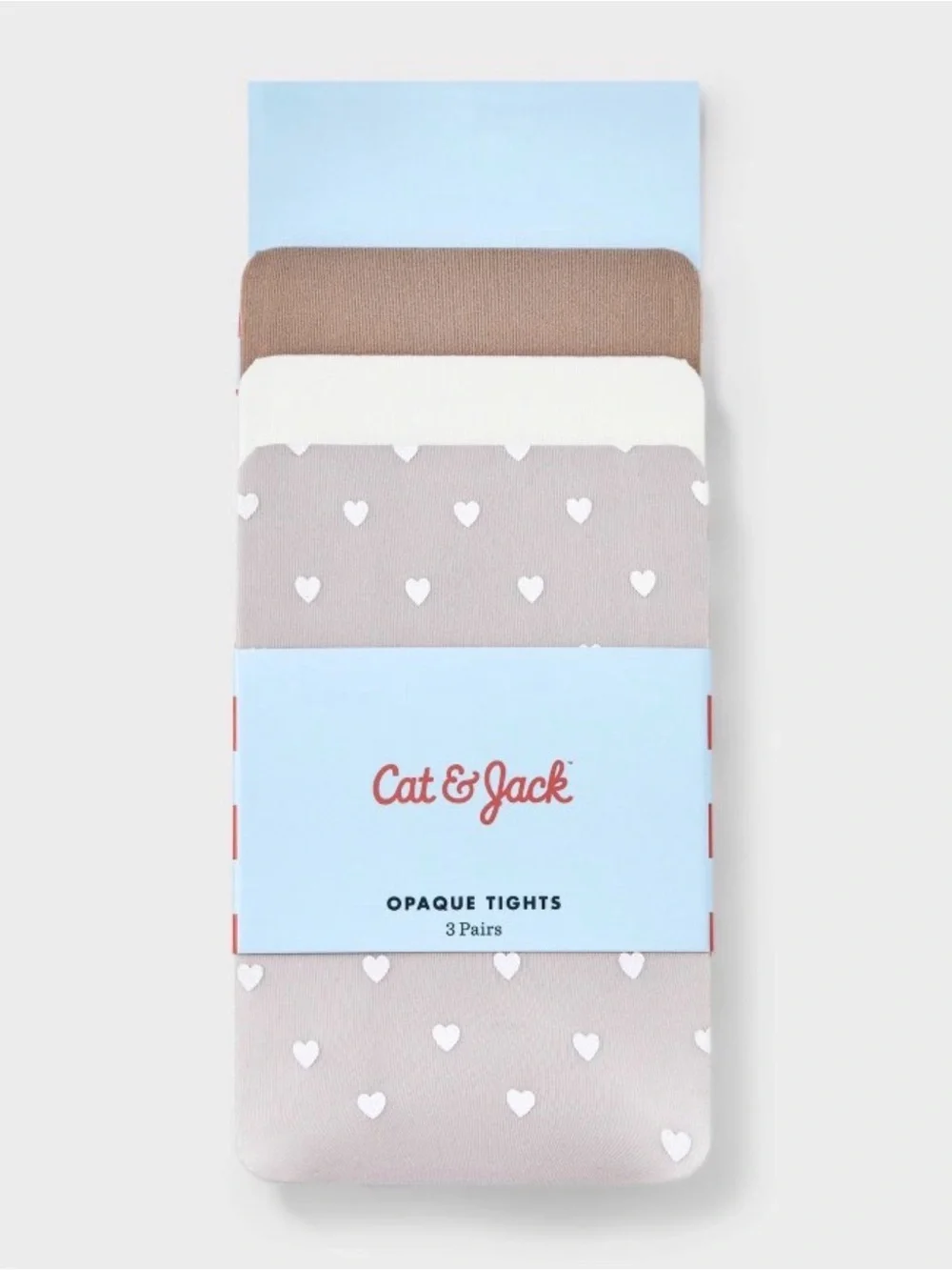 Cat & Jack Opaque Tights - baby girl 6-12M